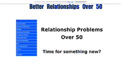 Desktop Screenshot of better-relationships-over-50.com